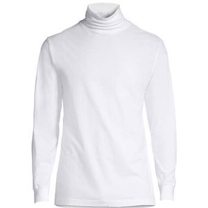 NWT LANDS END Mens MED 100% cotton turtle neck